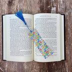 Colorful Dinosaur Bookmark, Fun Book Accessory or Dinosaur Party Favor for Young Readers