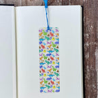 Colorful Dinosaur Bookmark, Fun Book Accessory or Dinosaur Party Favor for Young Readers