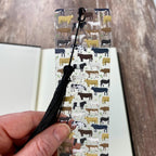 Cow Bookmark for Farm Animal Lovers, Cute Teacher Appreciation Gift or Bookish Gift for Readers