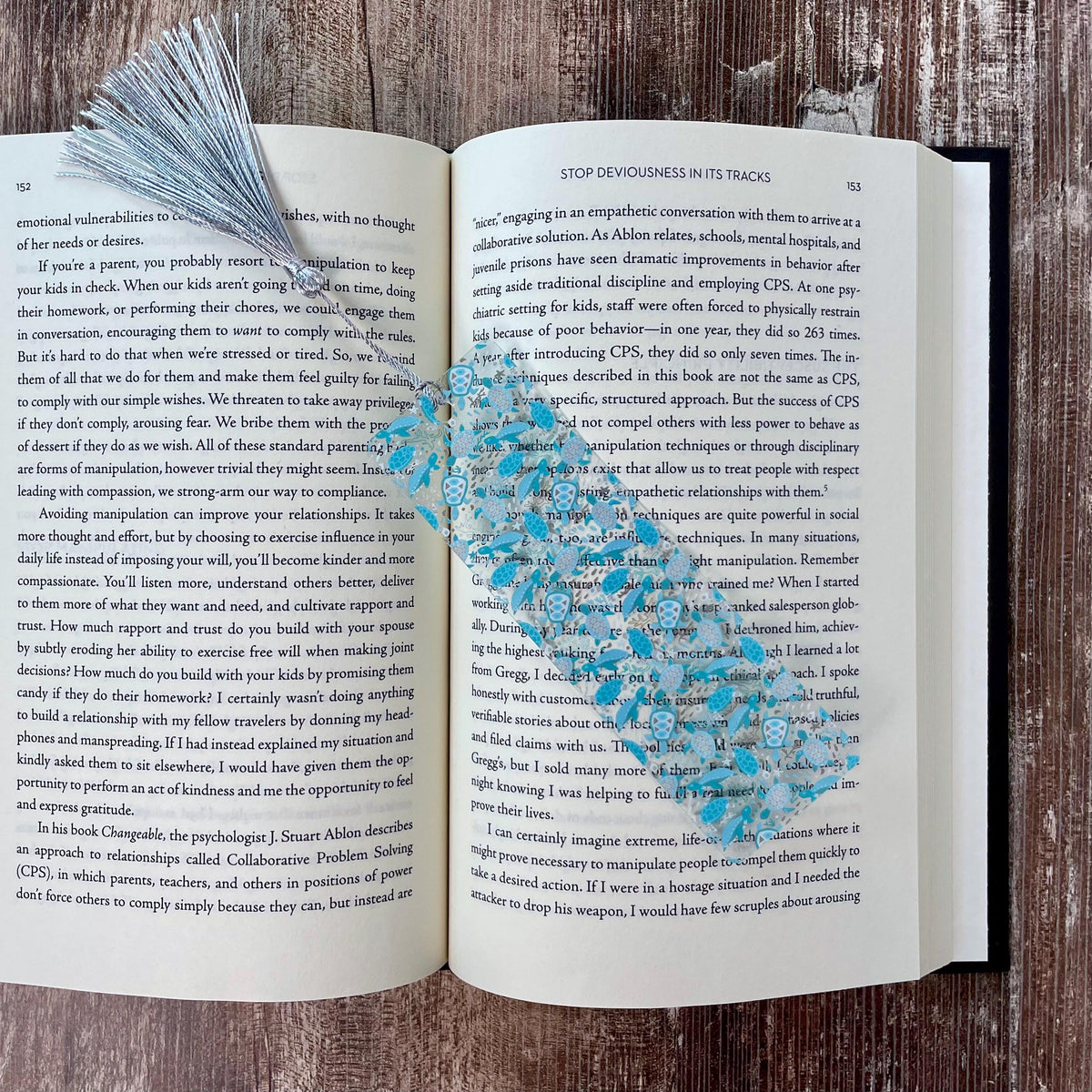 Sea Turtle Bookmark Makes a Bookish Birthday Gift or Stocking Stuffer for Ocean Lovers, Turtle Lovers and Readers