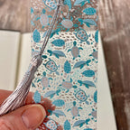 Sea Turtle Bookmark Makes a Bookish Birthday Gift or Stocking Stuffer for Ocean Lovers, Turtle Lovers and Readers