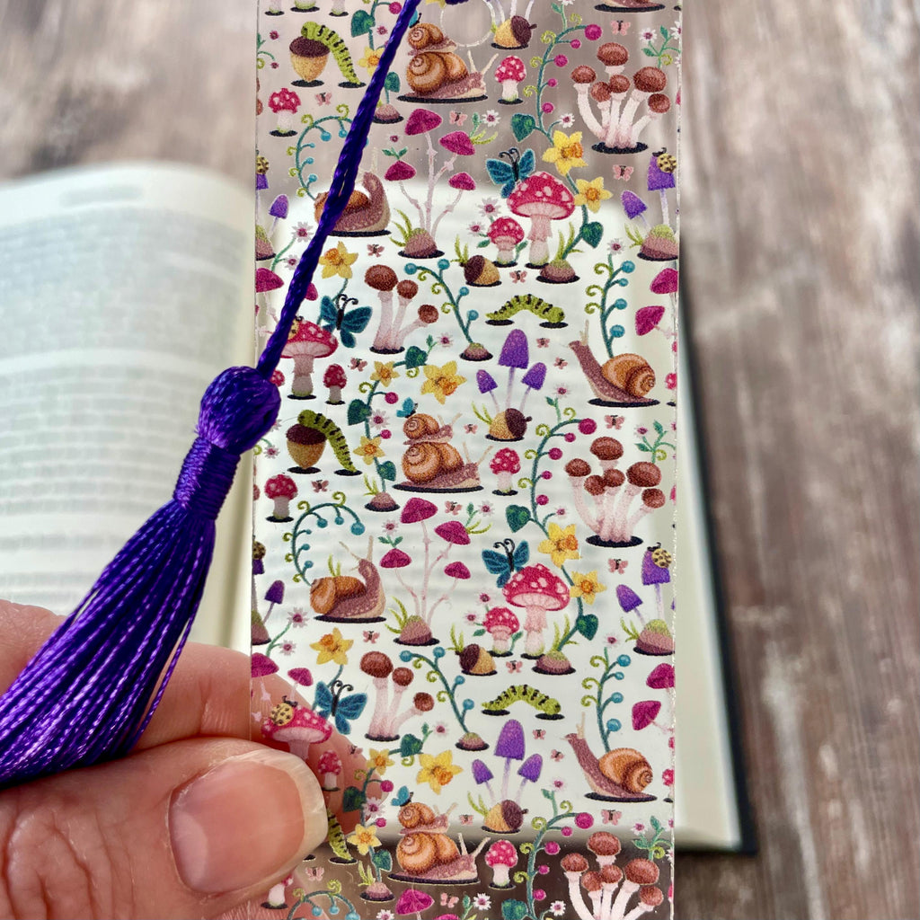 Mushroom Bookmark for Readers, Fairycore & Cottagecore Lovers, Book Club Gifts and Stocking Stuffers