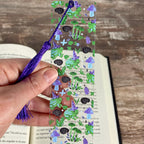 Frog Bookmark Makes a Witchy Halloween Gift or Cottagecore Stocking Stuffer for Frog Lovers and Readers