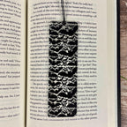 Bat Bookmark Makes a Spooky Halloween Gift or Dark Academia Book Accessory for Gothic Readers and Book Lovers