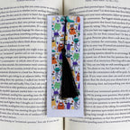 Cute Monster Bookmark Makes a Halloween Gift or Stocking Stuffer for Kids, Young Readers and Book Lovers