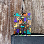 Cute Monster Bookmark Makes a Halloween Gift or Stocking Stuffer for Kids, Young Readers and Book Lovers