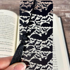 Bat Bookmark Makes a Spooky Halloween Gift or Dark Academia Book Accessory for Gothic Readers and Book Lovers