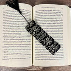 Bat Bookmark Makes a Spooky Halloween Gift or Dark Academia Book Accessory for Gothic Readers and Book Lovers