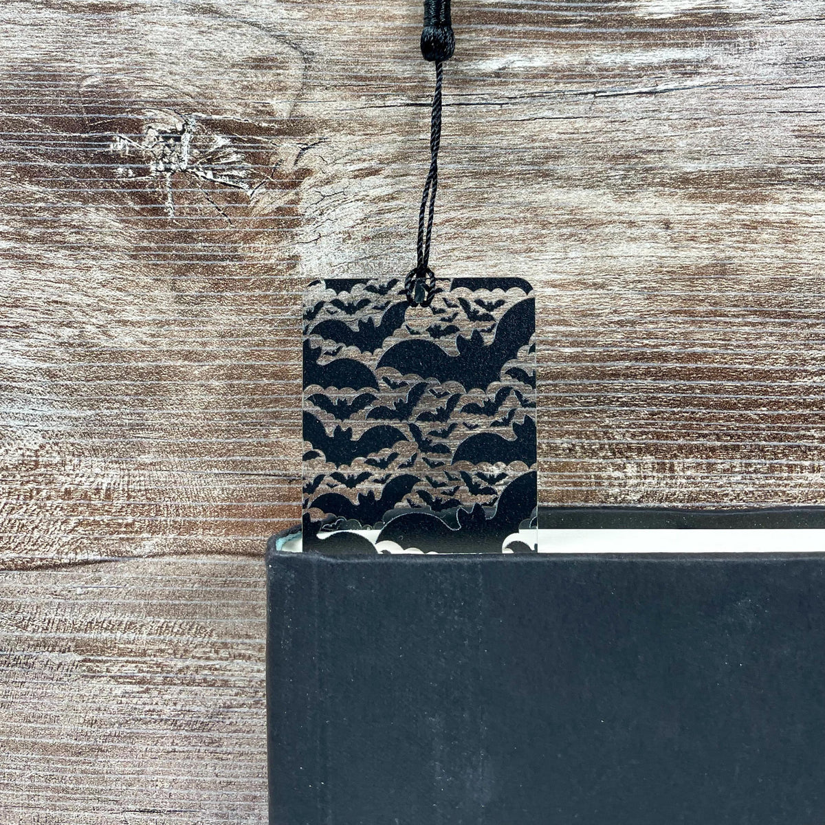 Bat Bookmark Makes a Spooky Halloween Gift or Dark Academia Book Accessory for Gothic Readers and Book Lovers