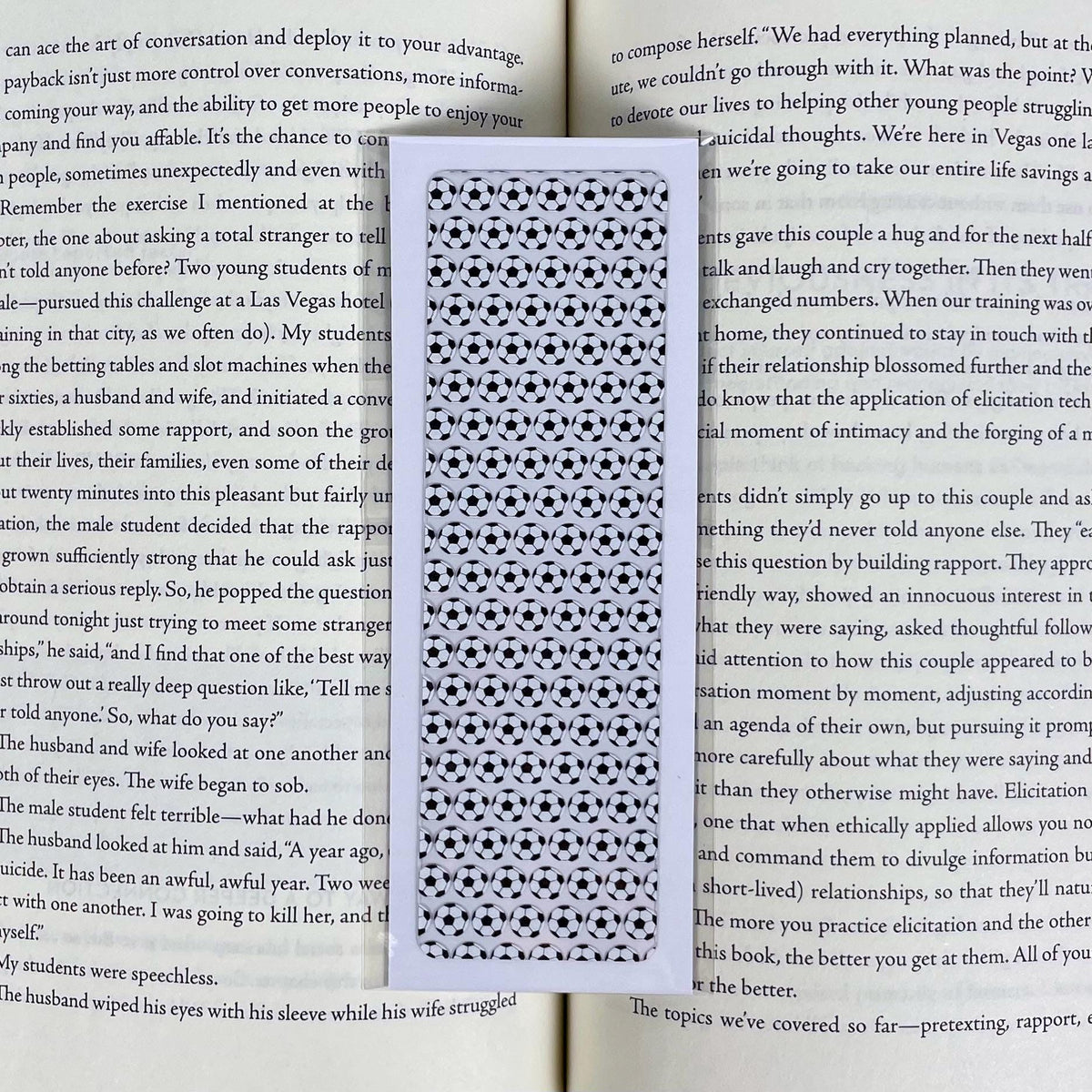 Soccer Bookmark for Player or Coach Gift, Senior Night and End of Season Team Gift, Tournament Prize or Soccer Gift