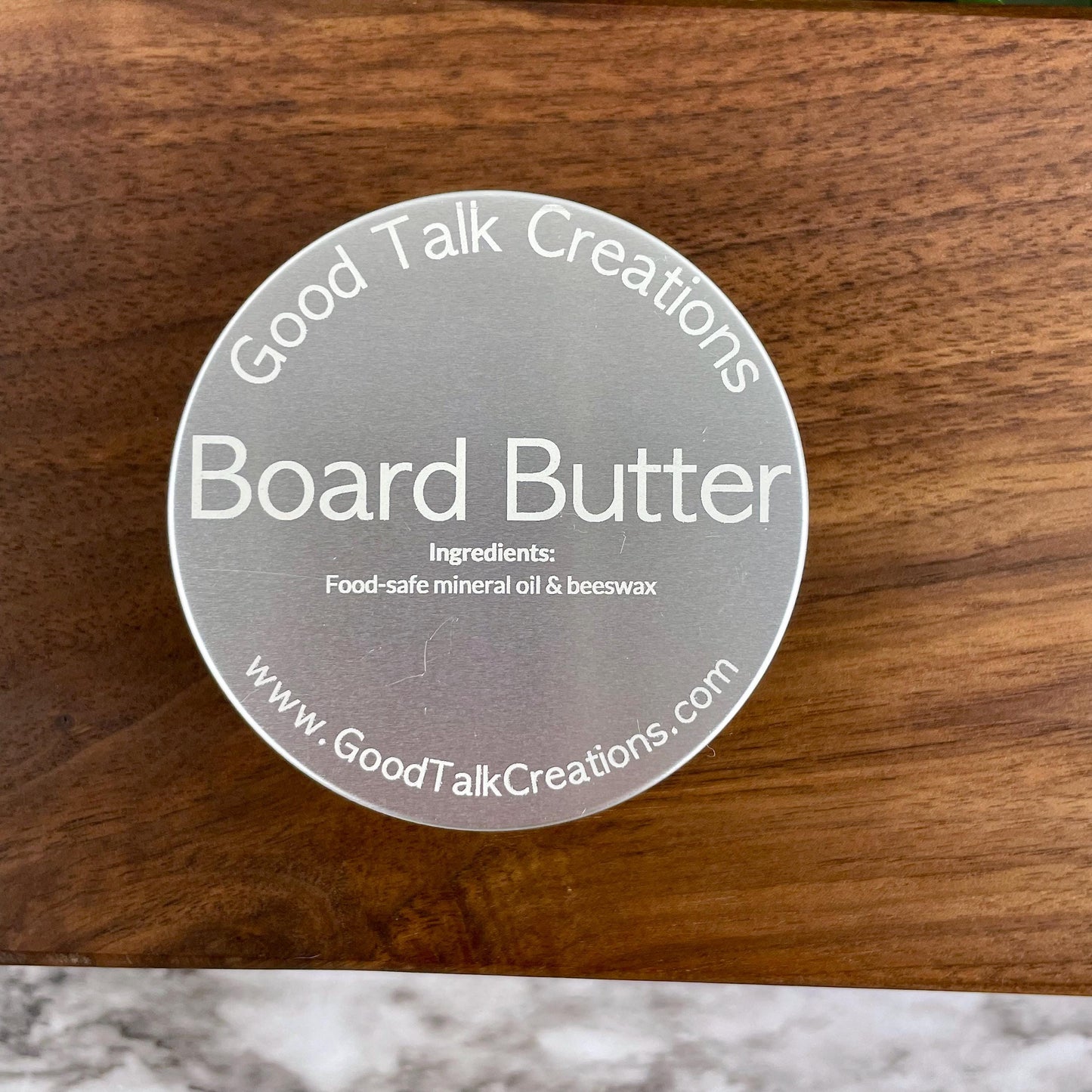 Board Butter Wood Conditioner | Food-Safe Mineral Oil & Beeswax Finish | Cutting Board Balm | Kitchen Wood Care