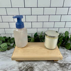 Wood Riser Stand – Walnut, Maple, or Cherry | Sink Organizer, Candle Tray, Plant Stand, Centerpiece Riser, Rustic Home Decor