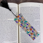 Cute Monster Bookmark Makes a Halloween Gift or Stocking Stuffer for Kids, Young Readers and Book Lovers