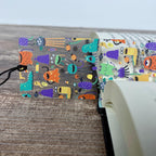 Cute Monster Bookmark Makes a Halloween Gift or Stocking Stuffer for Kids, Young Readers and Book Lovers
