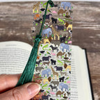 Safari Animal Bookmark Makes a Teacher Gift or Classroom Prize for Young Readers, Book Lovers and Zoo or Wildlife Fans