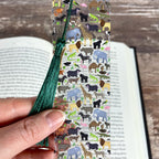 Safari Animal Bookmark Makes a Teacher Gift or Classroom Prize for Young Readers, Book Lovers and Zoo or Wildlife Fans