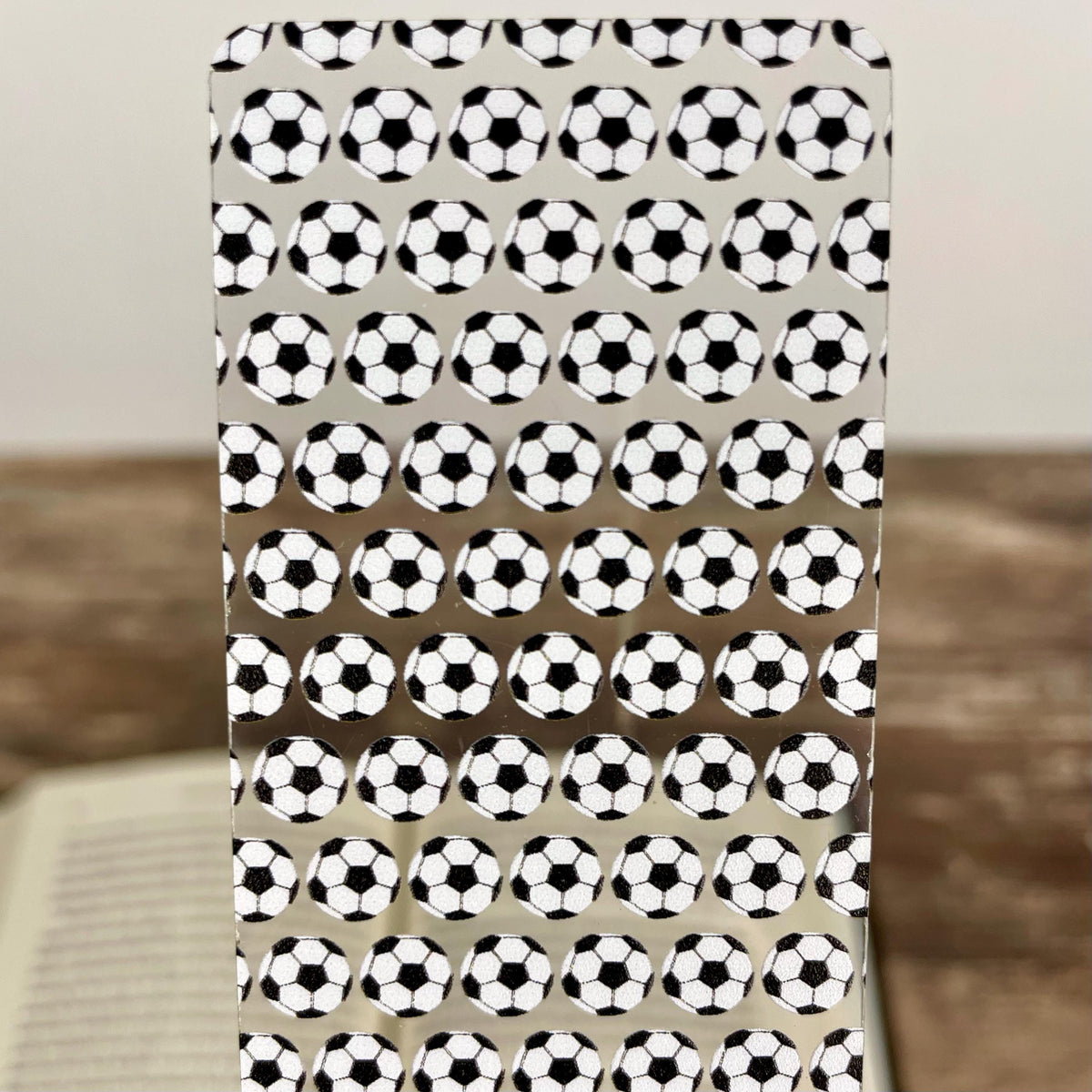Soccer Bookmark for Player or Coach Gift, Senior Night and End of Season Team Gift, Tournament Prize or Soccer Gift