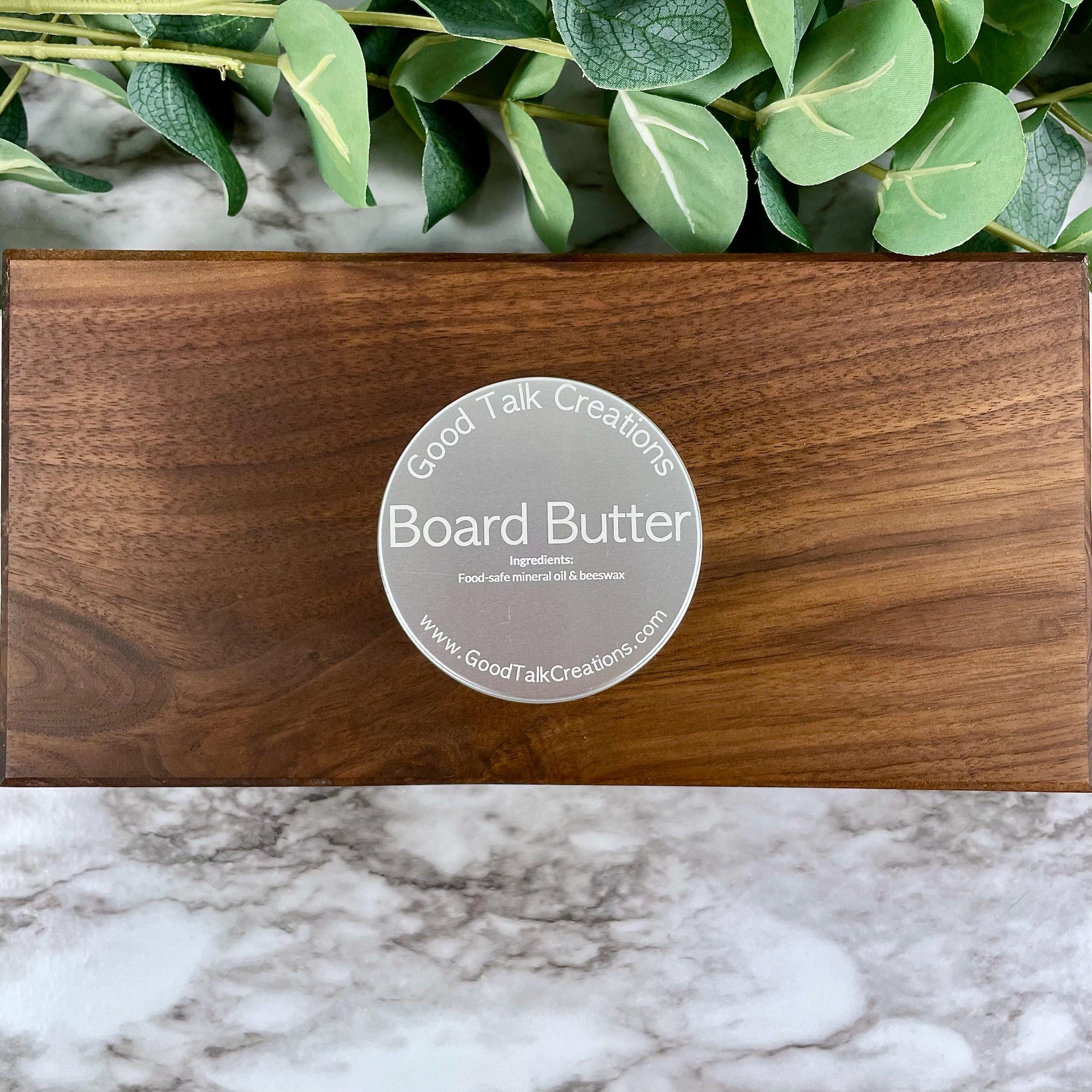 Board Butter Wood Conditioner | Food-Safe Mineral Oil & Beeswax Finish | Cutting Board Balm | Kitchen Wood Care