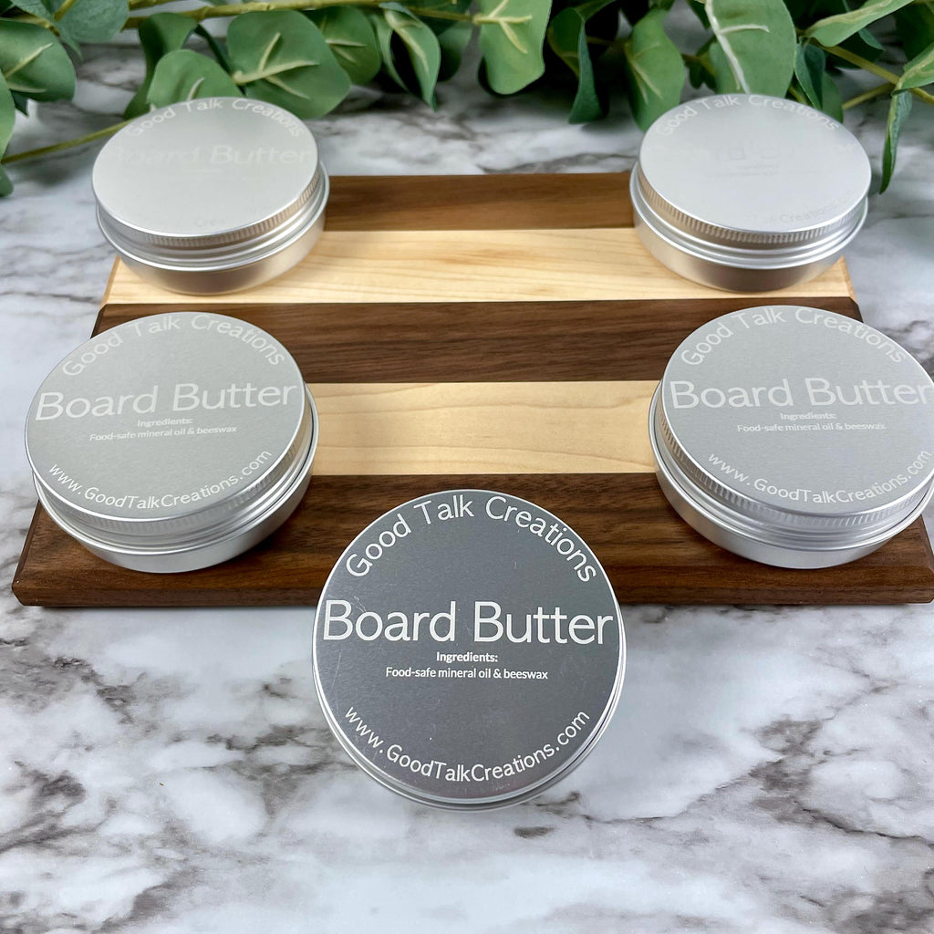 Board Butter Wood Conditioner | Food-Safe Mineral Oil & Beeswax Finish | Cutting Board Balm | Kitchen Wood Care