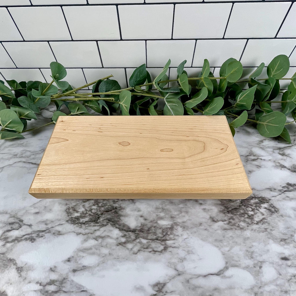 Wood Riser Stand – Walnut, Maple, or Cherry | Sink Organizer, Candle Tray, Plant Stand, Centerpiece Riser, Rustic Home Decor