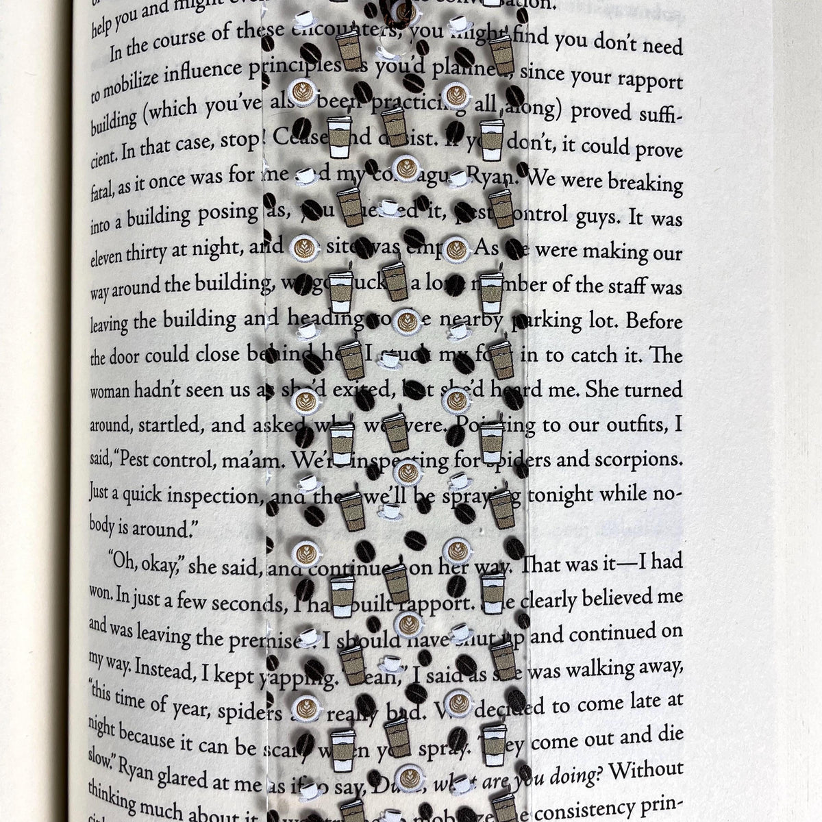 Coffee Bookmark Makes a Teacher Appreciation Gift, Bookish Stocking Stuffer or Birthday Gift for Coffee Lovers, Readers and Baristas