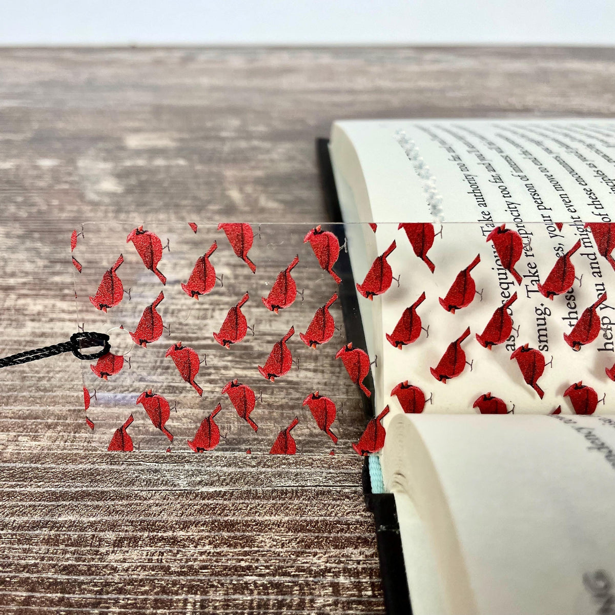 Cardinal Bookmark – Memorial Gift for Loss, Symbol of Comfort