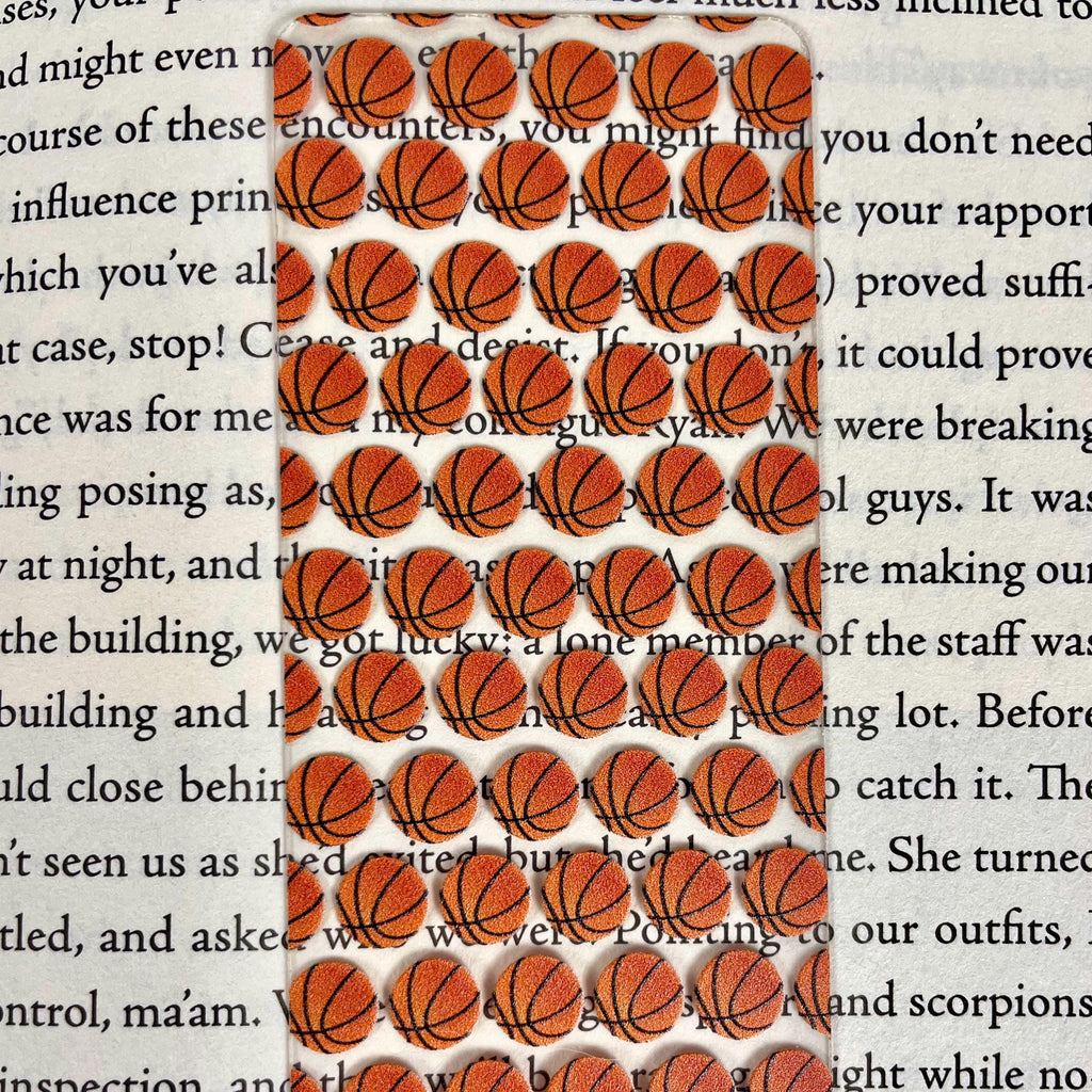 Basketball Bookmark Makes an End of Season Team Gift, Senior Night Gift or Coach Gift for Basketball Players and Sports Fans