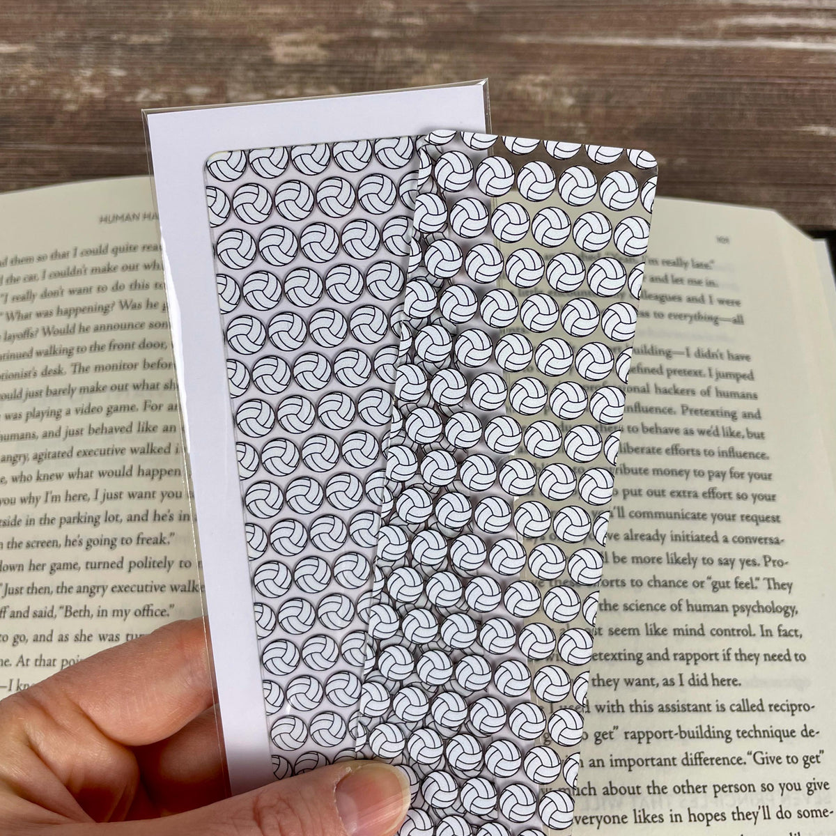 Volleyball Bookmark Makes an End of Season Team Gift, Senior Night Gift or Stocking Stuffer for Players and Coaches