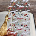 Snowy Owl Bookmark Makes a Christmas Stocking Stuffer or Winter Bookish Gift for Owl Lovers and Fantasy Readers