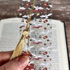 Snowy Owl Bookmark Makes a Christmas Stocking Stuffer or Winter Bookish Gift for Owl Lovers and Fantasy Readers