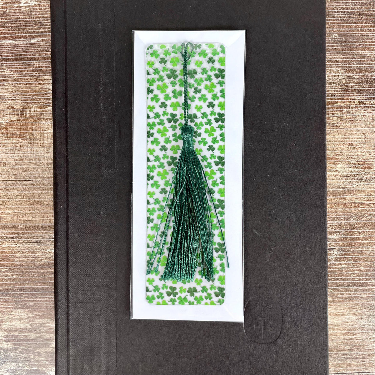 Irish Shamrock Bookmark for Book Lovers Makes a St. Patrick’s Day Gift for Teachers and Readers