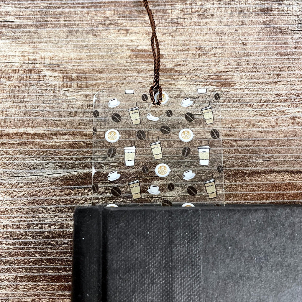 Coffee Bookmark Makes a Teacher Appreciation Gift, Bookish Stocking Stuffer or Birthday Gift for Coffee Lovers, Readers and Baristas