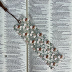 Floral Christian Bookmark for Women, Meaningful Bible Study Gift or Religious Stocking Stuffer for Readers of Faith
