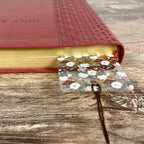 Floral Christian Bookmark for Women, Meaningful Bible Study Gift or Religious Stocking Stuffer for Readers of Faith