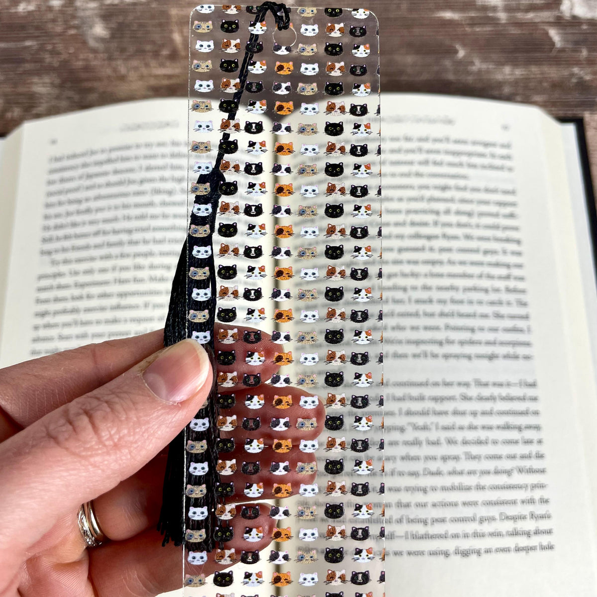 Cat Bookmark for Book Lovers Makes a Cute Book Accessory for Teacher Gift Baskets or a Cat Lover Gift