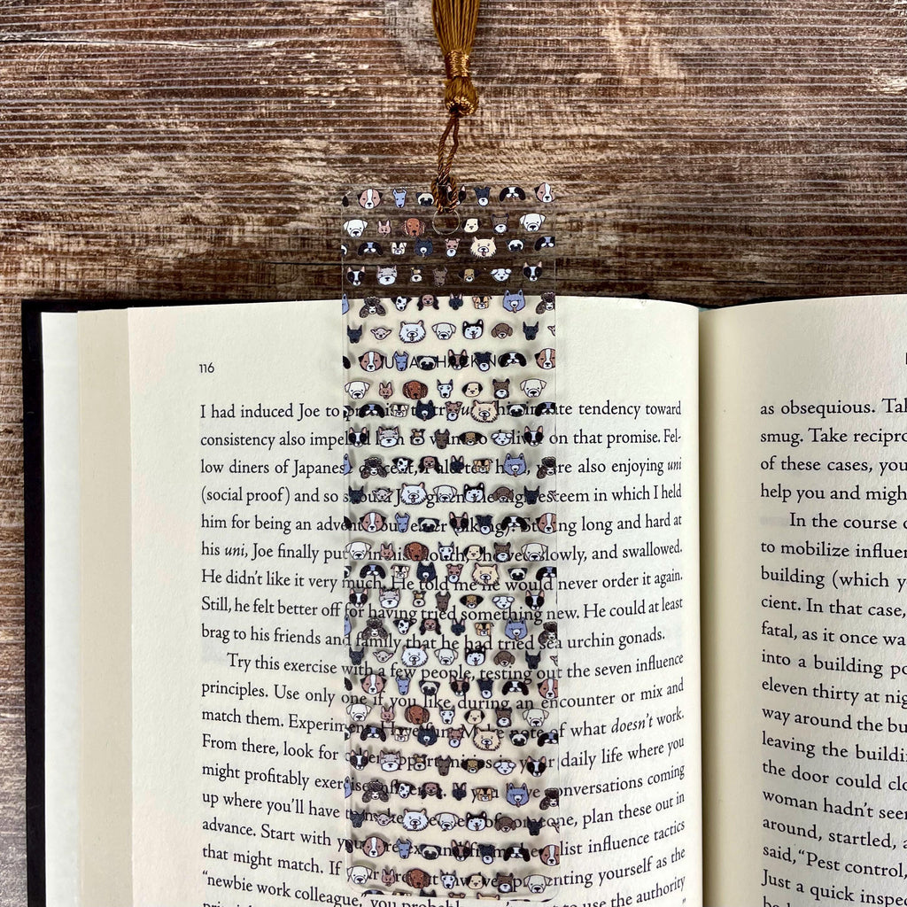 Dog Bookmark Makes a Cute Teacher Gift or Stocking Stuffer for Dog Lovers, Pet Lovers and Readers