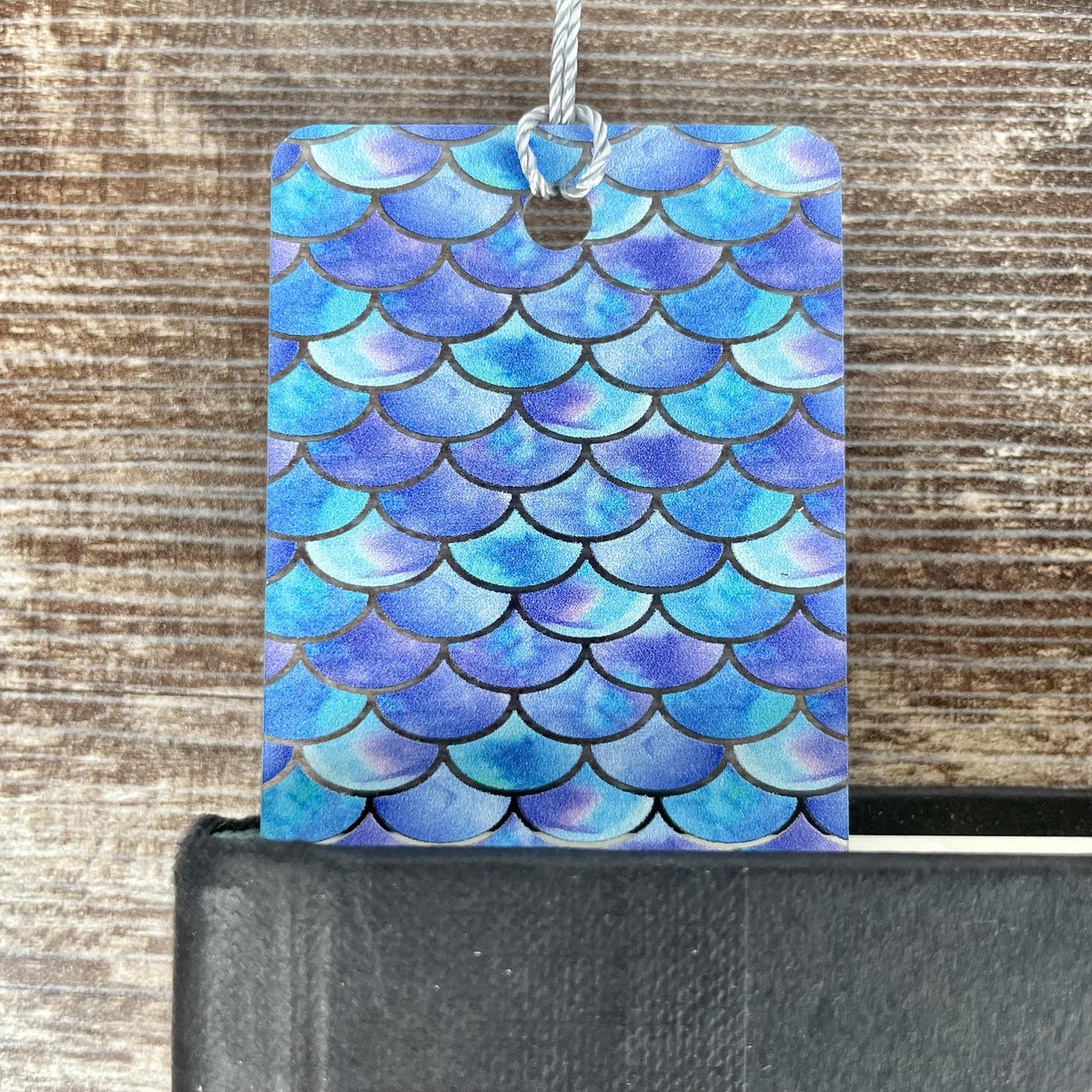 Mermaid Scale Bookmark Makes a Fantasy Gift or Bookish Stocking Stuffer for Ocean Lovers and Readers