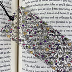 Wine Bookmark Makes a Book Club Gift, Hostess Gift or Birthday Gift for Wine Lovers and Book Lovers