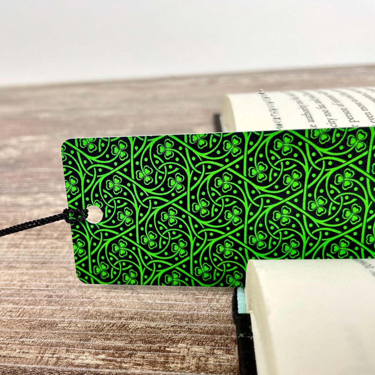 Irish Shamrock Bookmark Makes a St. Patrick’s Day Gift or Bookish Irish Gift for Book Lovers and Readers