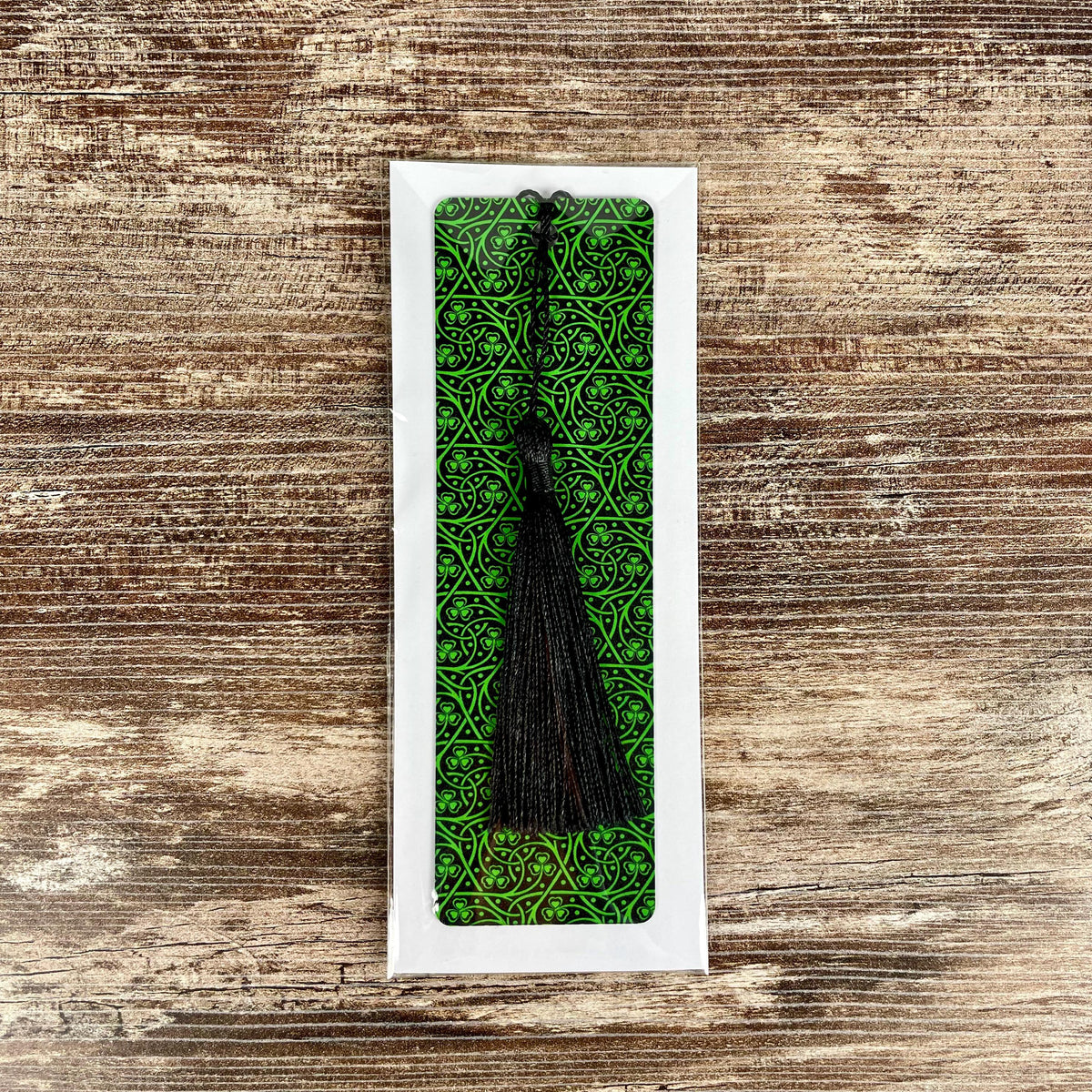 Irish Shamrock Bookmark Makes a St. Patrick’s Day Gift or Bookish Irish Gift for Book Lovers and Readers