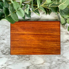 Compact Wood Cutting Board – Solid Walnut Cherry Maple Mini Board – Perfect for RV, Apartment & Small Kitchens