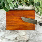 Compact Wood Cutting Board – Solid Walnut Cherry Maple Mini Board – Perfect for RV, Apartment & Small Kitchens