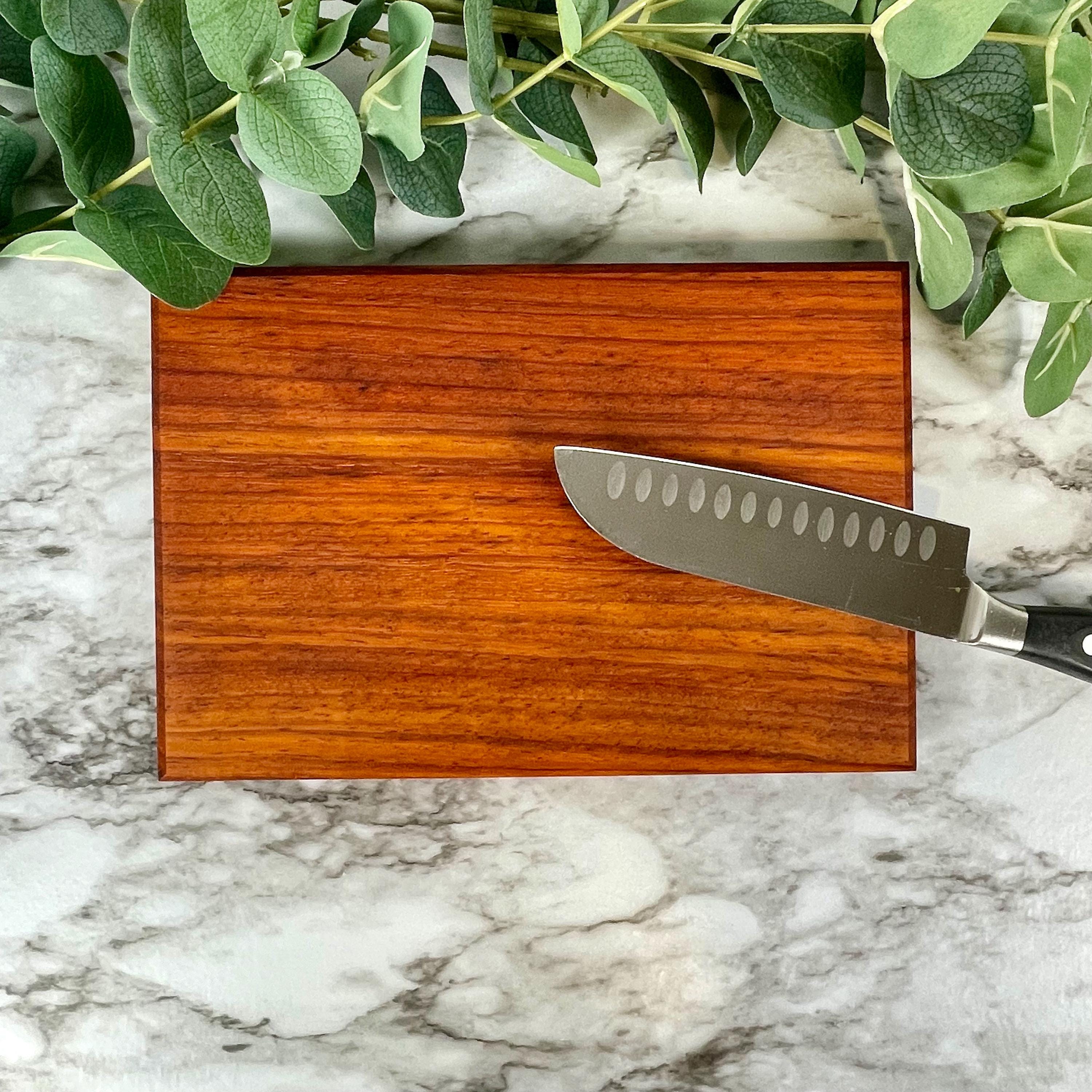 6x9 Solid Wood Cutting Board – Walnut or Cherry Mini Board – Handmade, Non-Toxic, Perfect Gift