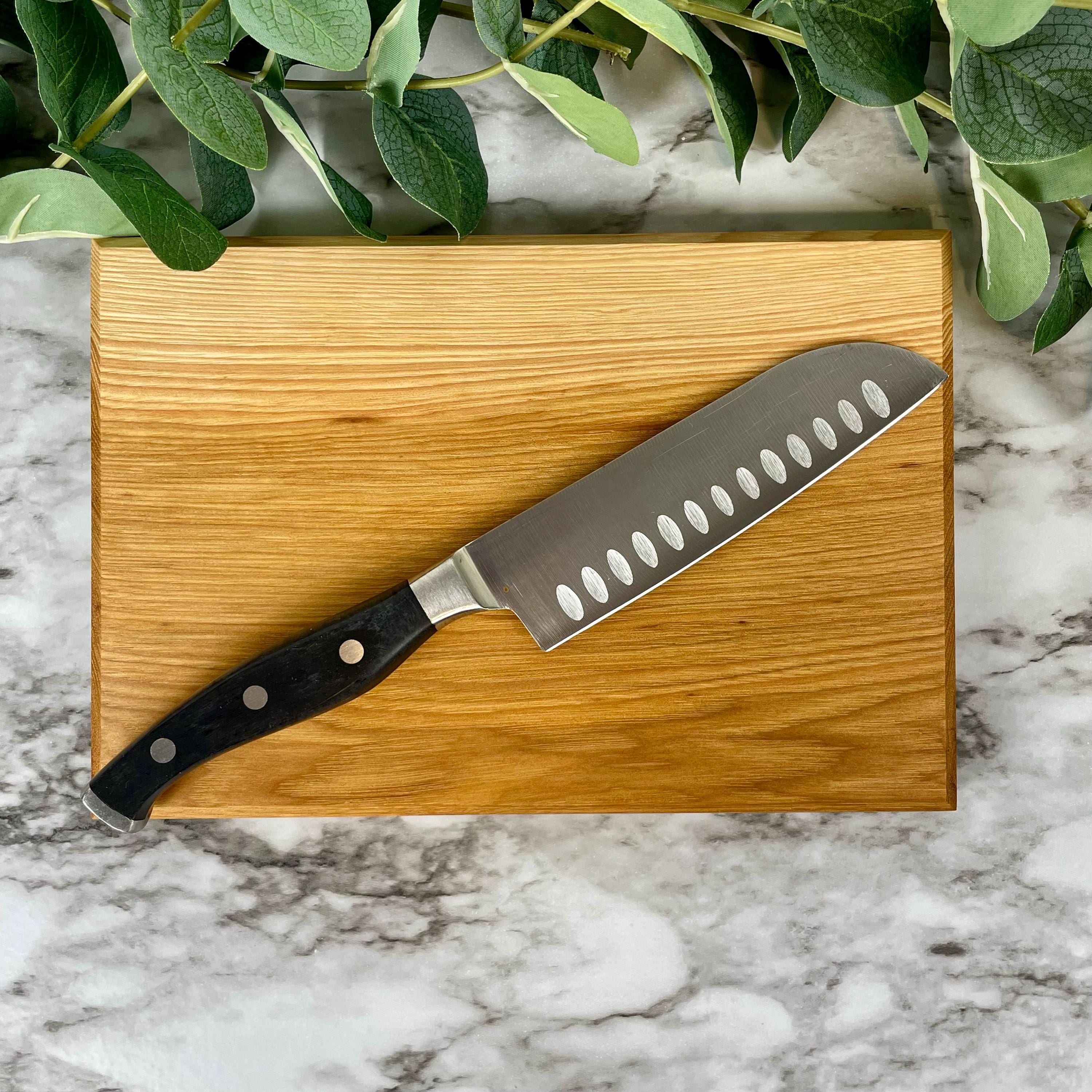 Compact Wood Cutting Board – Solid Walnut Cherry Maple Mini Board – Perfect for RV, Apartment & Small Kitchens