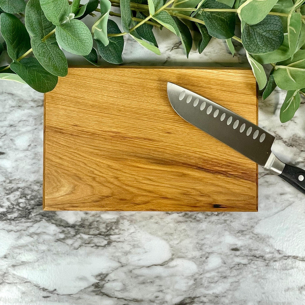 Small Wood Cutting Board | Walnut or Cherry Mini Board | Wedding, Housewarming & Kitchen Gift