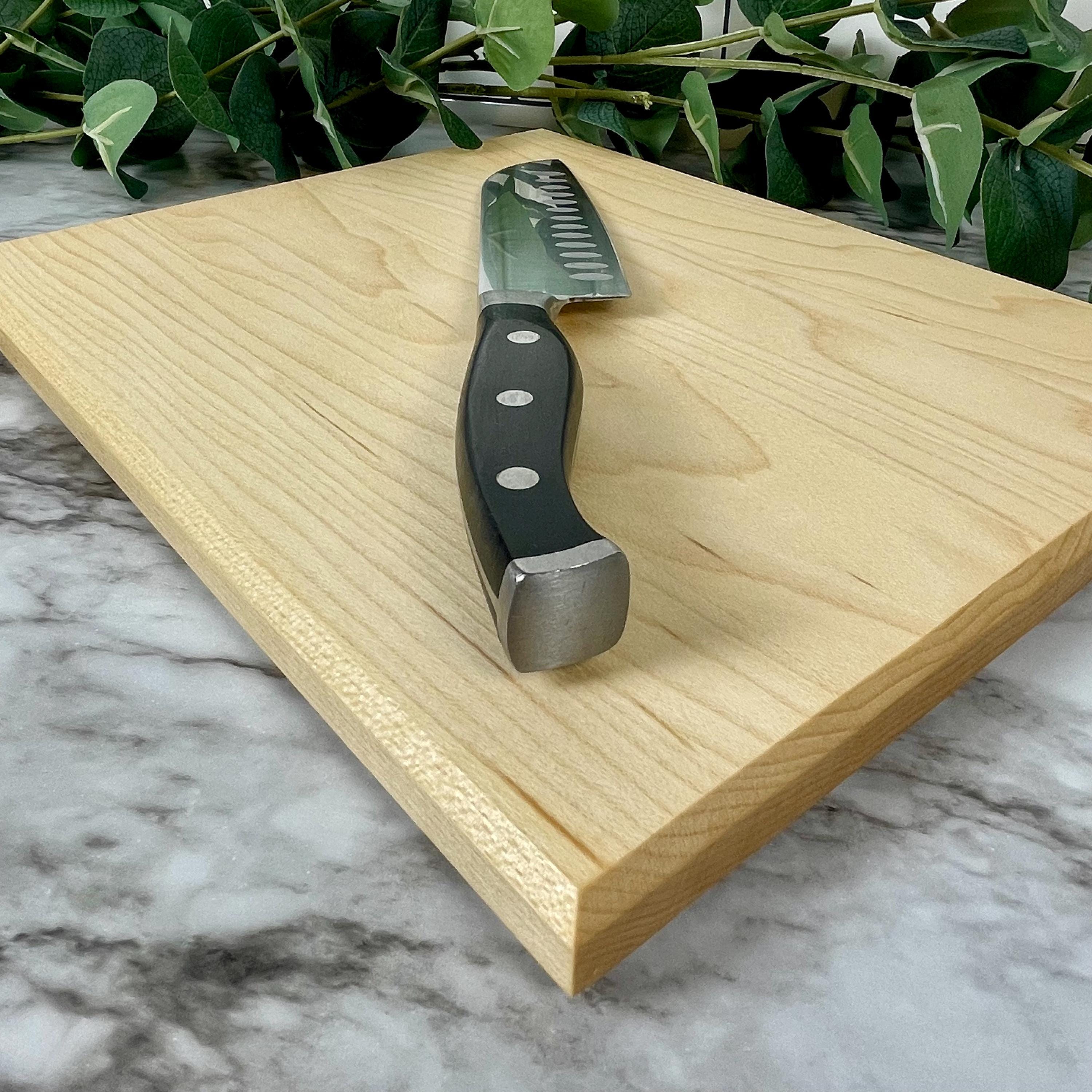 Cutting Board, Walnut Cherry or Maple, Large Kitchen Board, Handmade Chopping Block, Wood Prep and Serving Board