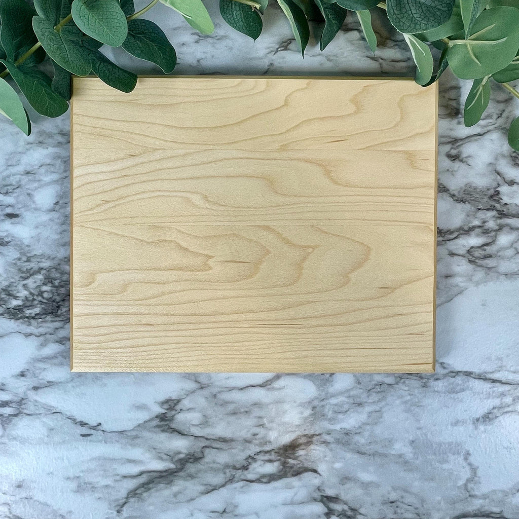 Cutting Board, Walnut Cherry or Maple, Large Kitchen Board, Handmade Chopping Block, Wood Prep and Serving Board