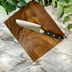 Cutting Board, Walnut Cherry or Maple, Large Kitchen Board, Handmade Chopping Block, Wood Prep and Serving Board