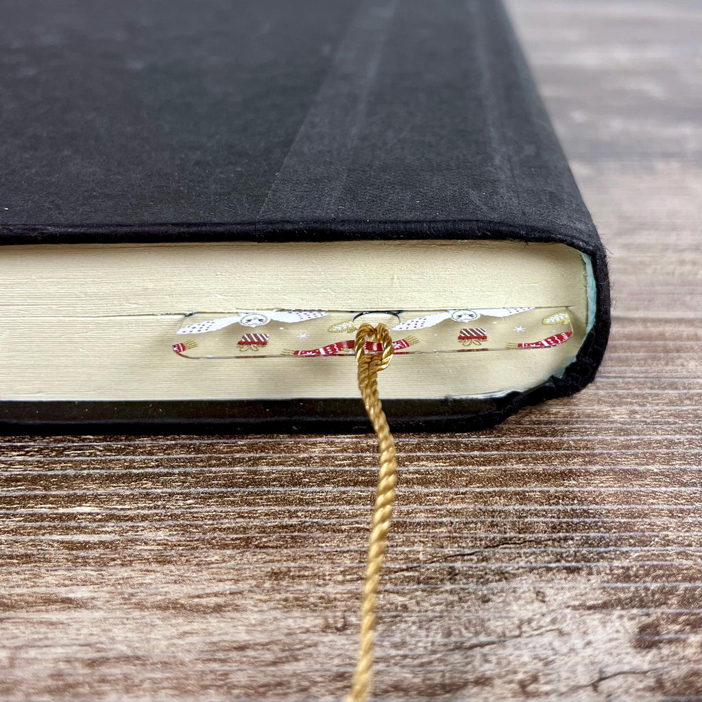 Snowy Owl Bookmark Makes a Christmas Stocking Stuffer or Winter Bookish Gift for Owl Lovers and Fantasy Readers
