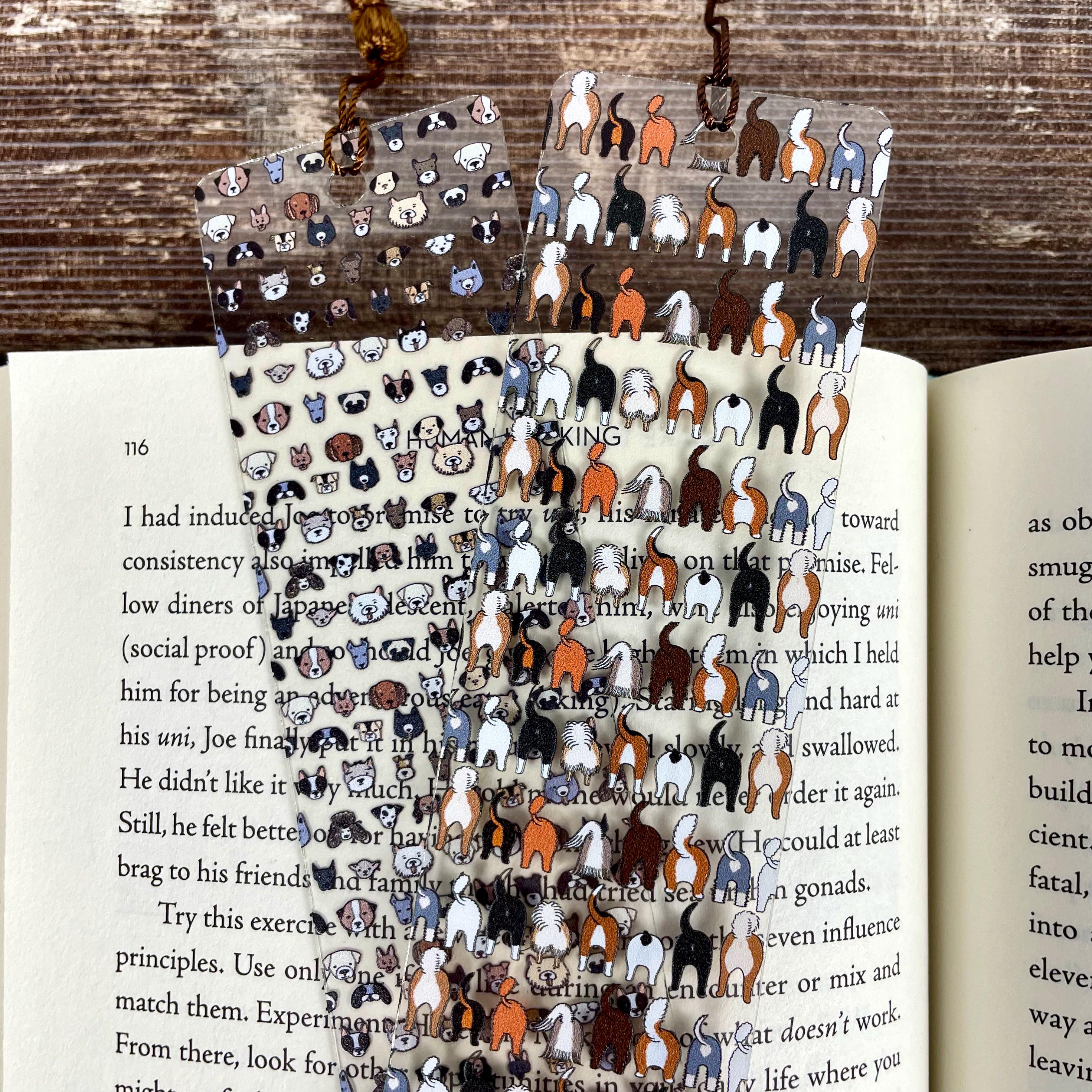 Dog Bookmark Gift Set for Book Lovers, A Stocking Stuffer for Dog Lovers or Bookish Gift for Readers